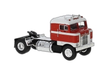 Brekina 85956 - H0 - Kenworth Bullnose Zugmaschine - rot/weiß